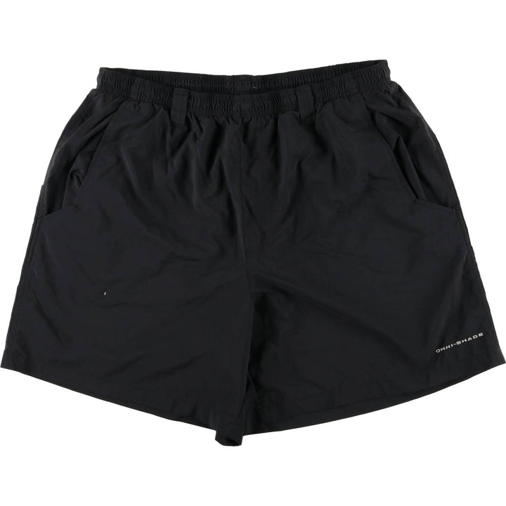 Columbia PFG OMNI-SHADE Swim Shorts, Men's Size L Nylon black type Vintage Second Hand