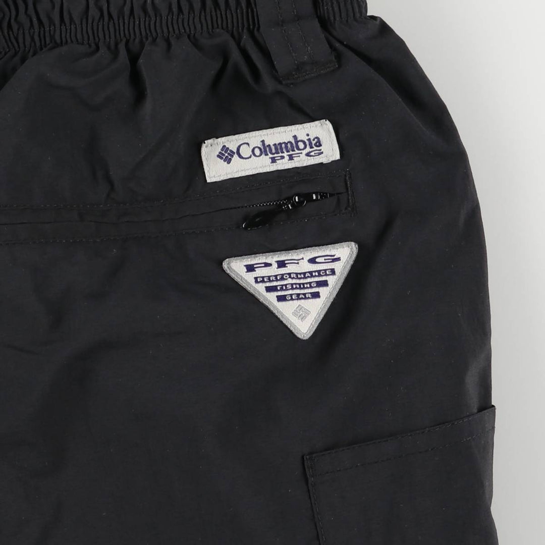 Columbia PFG OMNI-SHADE Swim Shorts, Men's Size L Nylon black type Vintage Second Hand