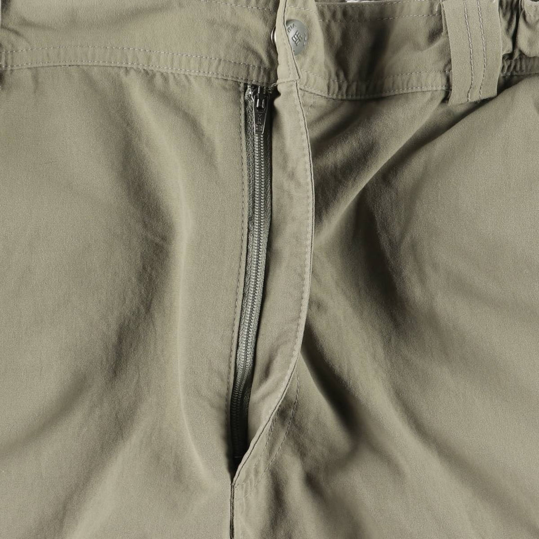 Columbia GRT OMNI DRY Nylon Shorts, Men's Size Medium Nylon Khaki type Vintage Second Hand