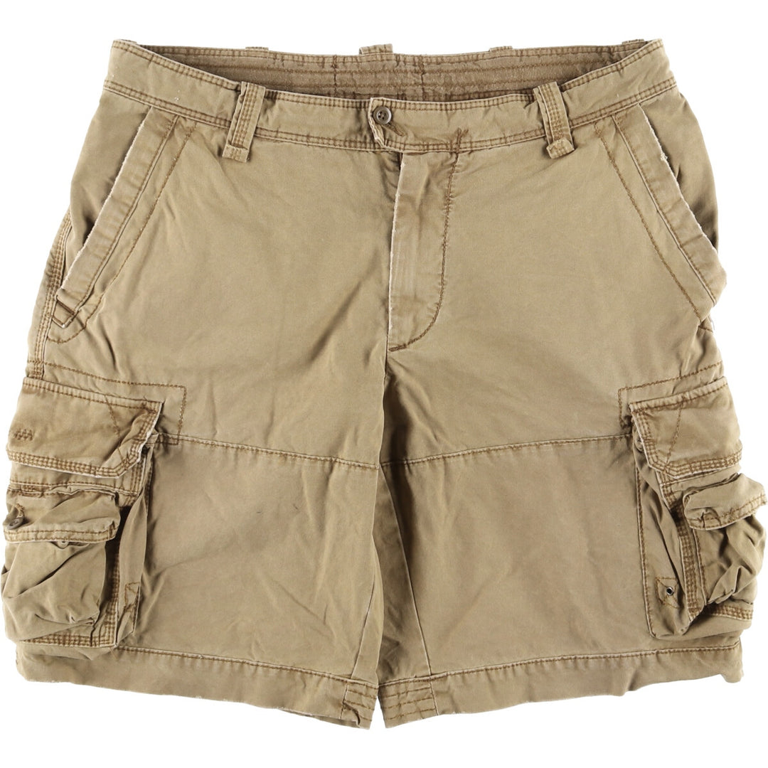 Ralph Lauren POLO by Ralph Lauren cargo shorts, half pants, men's w37 equivalent cotton beige type brown Vintage Second Hand