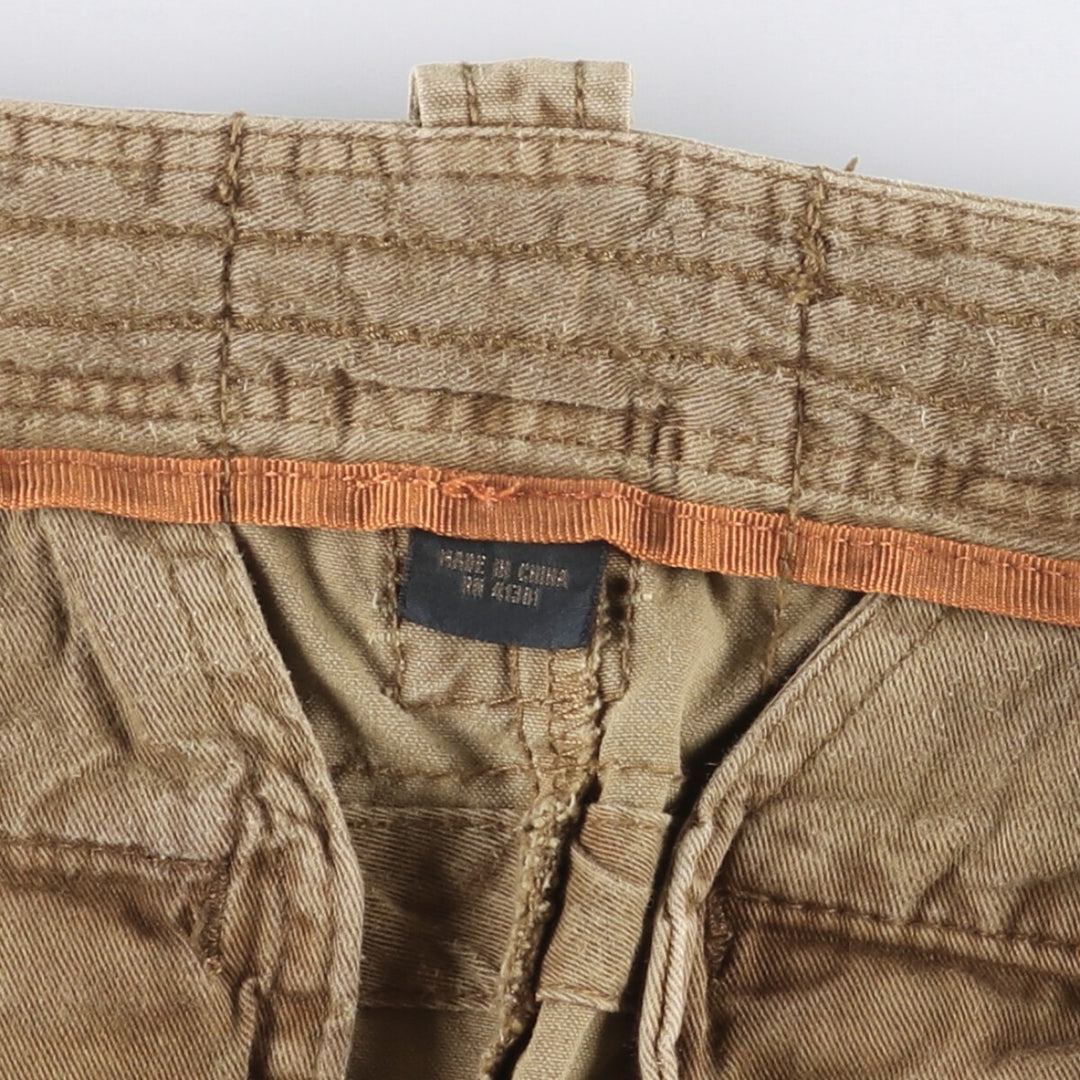 Ralph Lauren POLO by Ralph Lauren cargo shorts, half pants, men's w37 equivalent cotton beige type brown Vintage Second Hand