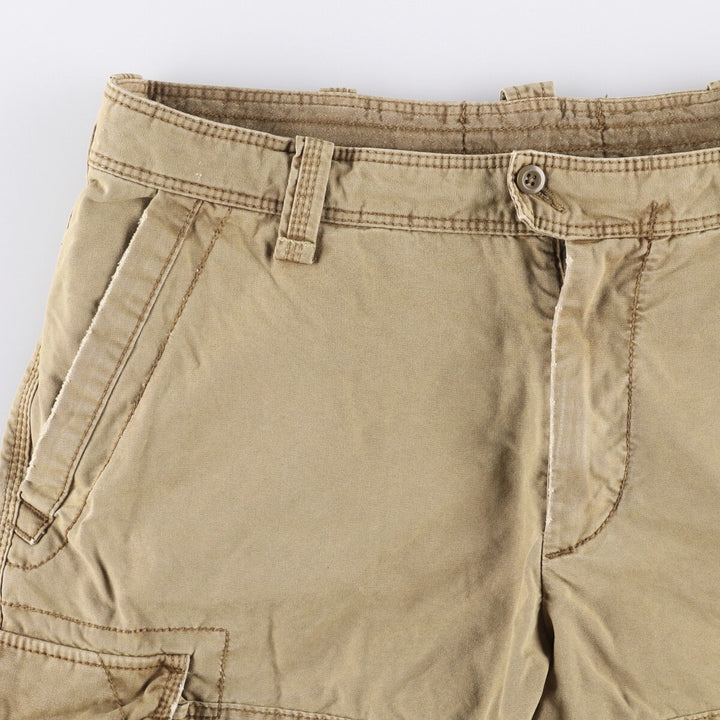 Ralph Lauren POLO by Ralph Lauren cargo shorts, half pants, men's w37 equivalent cotton beige type brown Vintage Second Hand