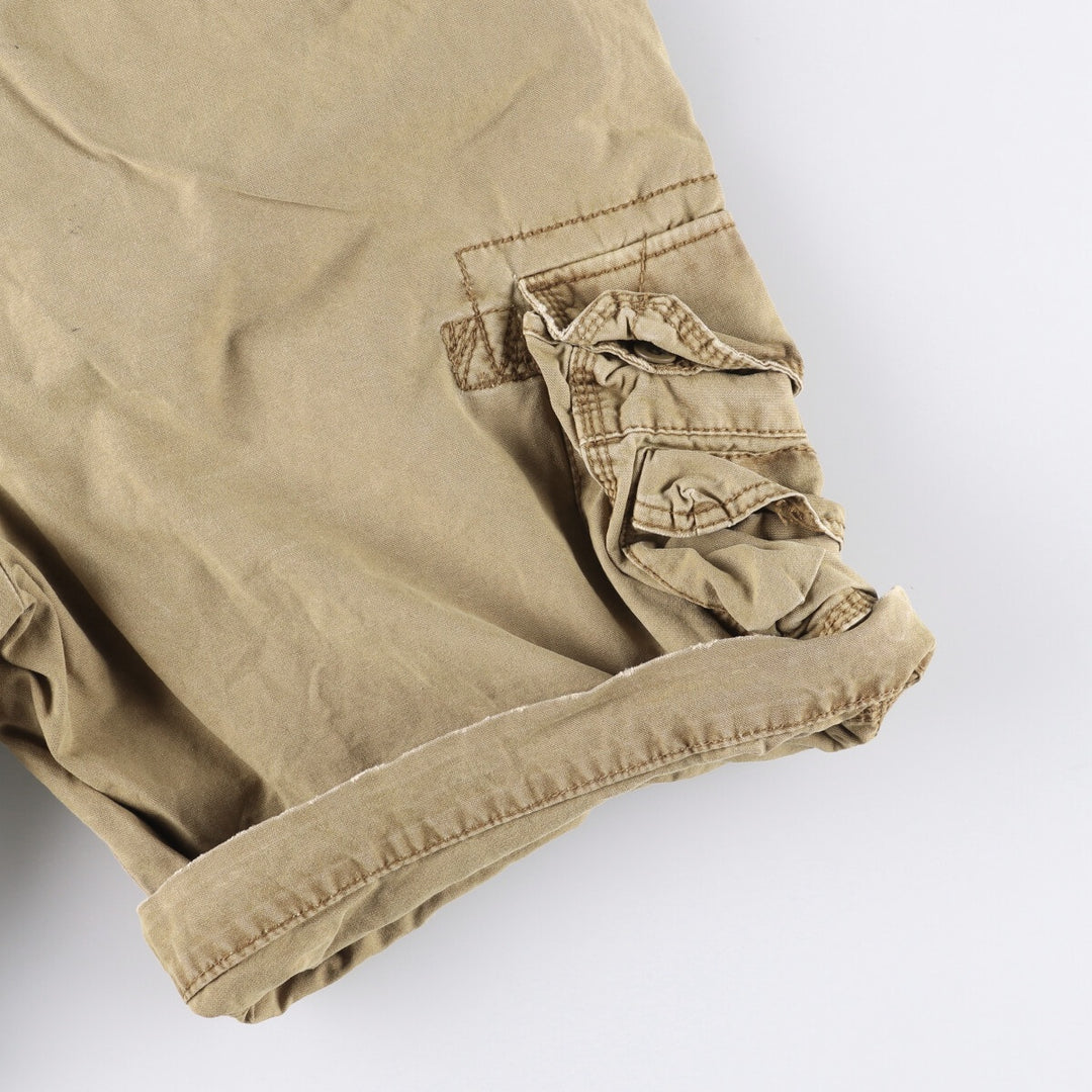 Ralph Lauren POLO by Ralph Lauren cargo shorts, half pants, men's w37 equivalent cotton beige type brown Vintage Second Hand