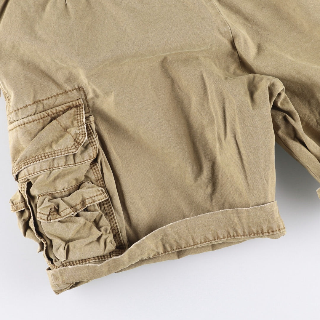 Ralph Lauren POLO by Ralph Lauren cargo shorts, half pants, men's w37 equivalent cotton beige type brown Vintage Second Hand