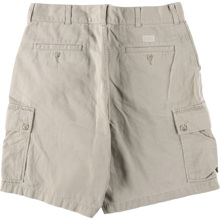Ralph Lauren POLO by Ralph Lauren cargo shorts, short pants, men's size w34 cotton Beige type Vintage Second Hand