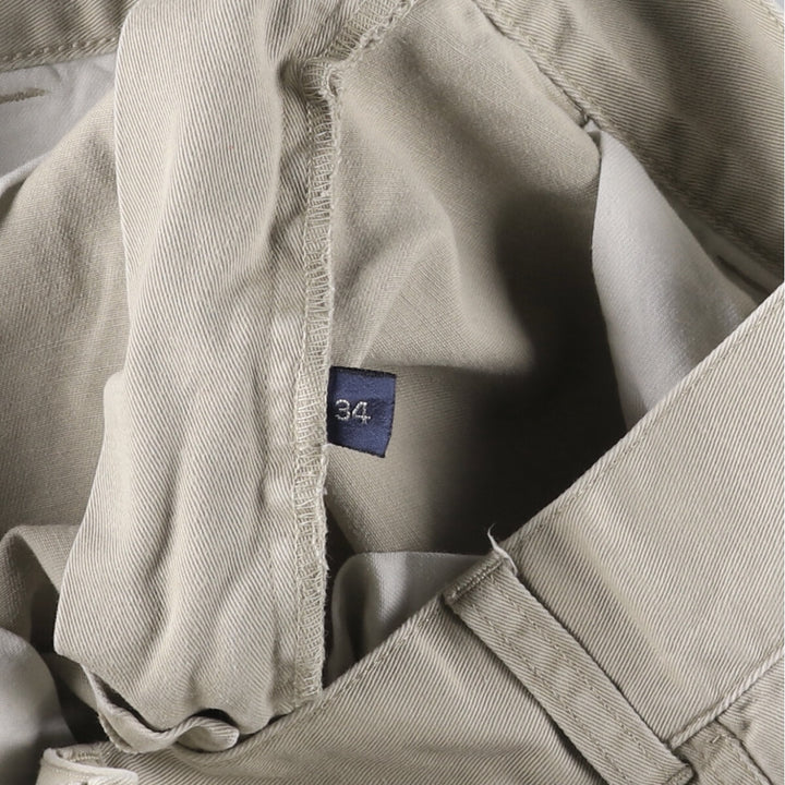 Ralph Lauren POLO by Ralph Lauren cargo shorts, short pants, men's size w34 cotton Beige type Vintage Second Hand