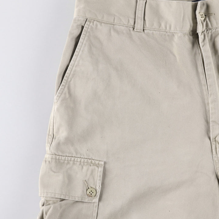 Ralph Lauren POLO by Ralph Lauren cargo shorts, short pants, men's size w34 cotton Beige type Vintage Second Hand