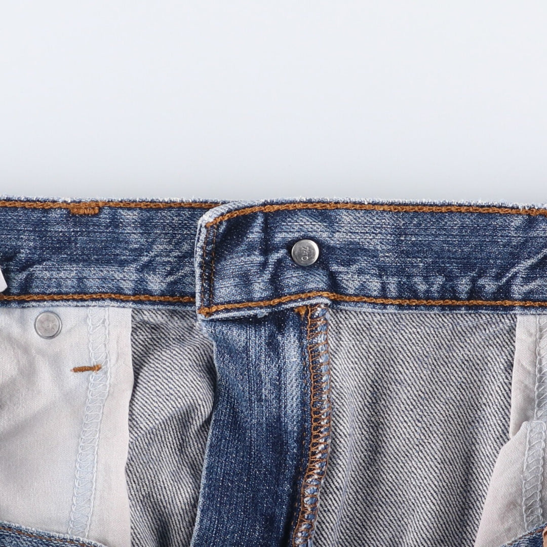 00'S Levi's 550 Relaxed Fit Denim Shorts, Half Pants, Jorts, Men's, W36 cotton blue type Vintage Second Hand