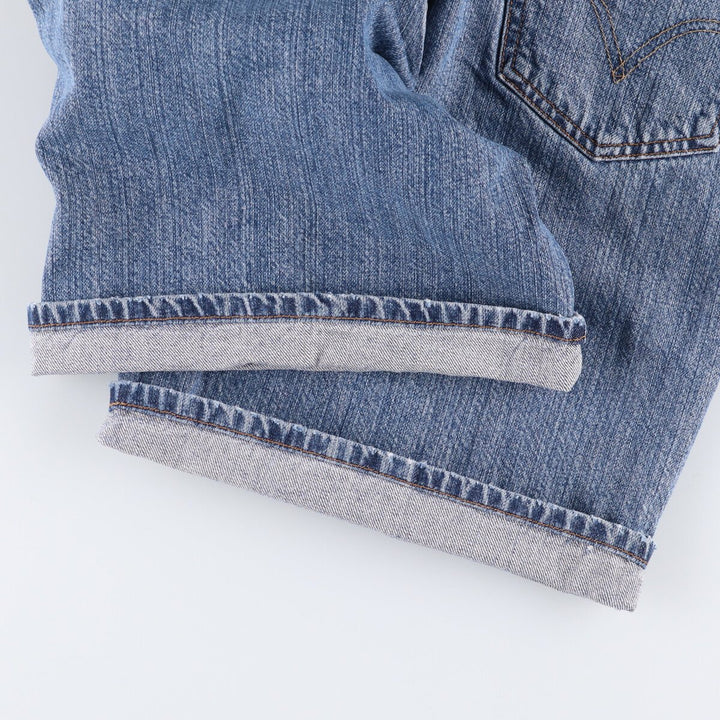 00'S Levi's 550 Relaxed Fit Denim Shorts, Half Pants, Jorts, Men's, W36 cotton blue type Vintage Second Hand