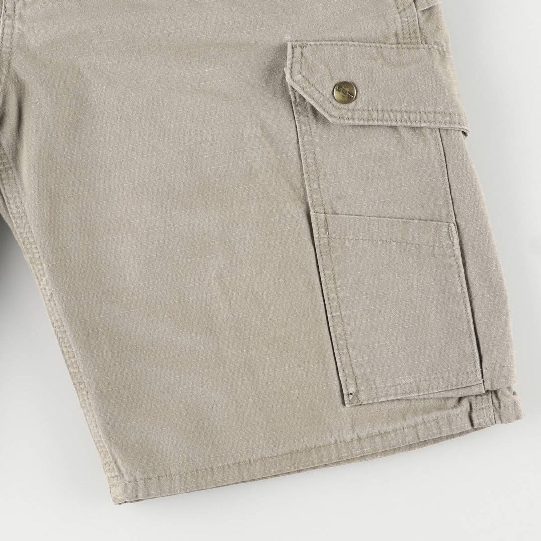 Carhartt Relaxed Fit Ripstop Cargo Shorts, Men's, W34 equivalent cotton Beige type Vintage Second Hand