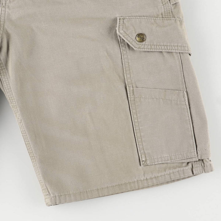 Carhartt Relaxed Fit Ripstop Cargo Shorts, Men's, W34 equivalent cotton Beige type Vintage Second Hand