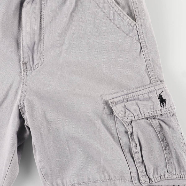 Ralph Lauren POLO by Ralph Lauren cargo shorts, half pants, men's size w32 cotton gray type Vintage Second Hand