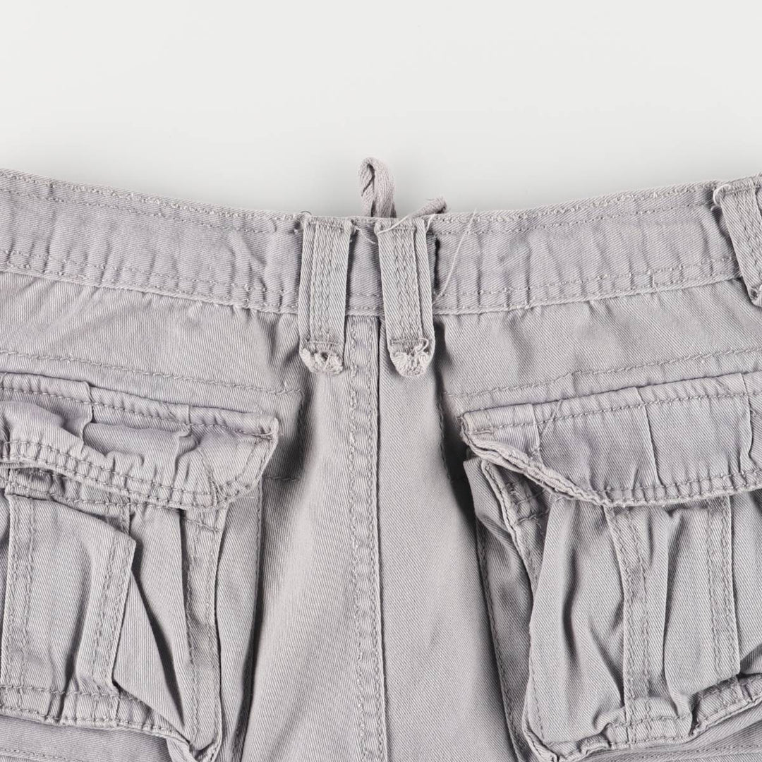 Ralph Lauren POLO by Ralph Lauren cargo shorts, half pants, men's size w32 cotton gray type Vintage Second Hand