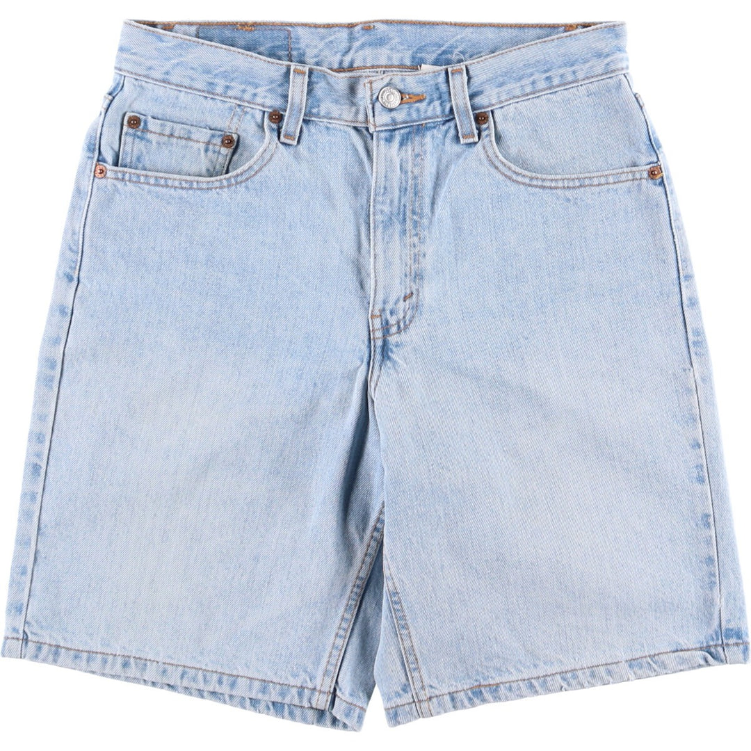 90'S Levi's 550 Relaxed Fit Denim Shorts, Men's, Size W30, Vintage cotton blue type Vintage Second Hand