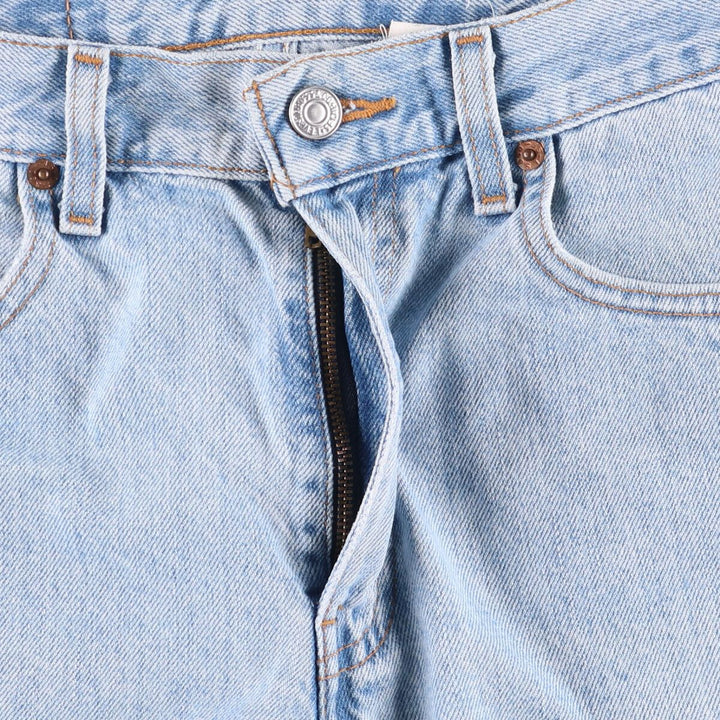 90'S Levi's 550 Relaxed Fit Denim Shorts, Men's, Size W30, Vintage cotton blue type Vintage Second Hand