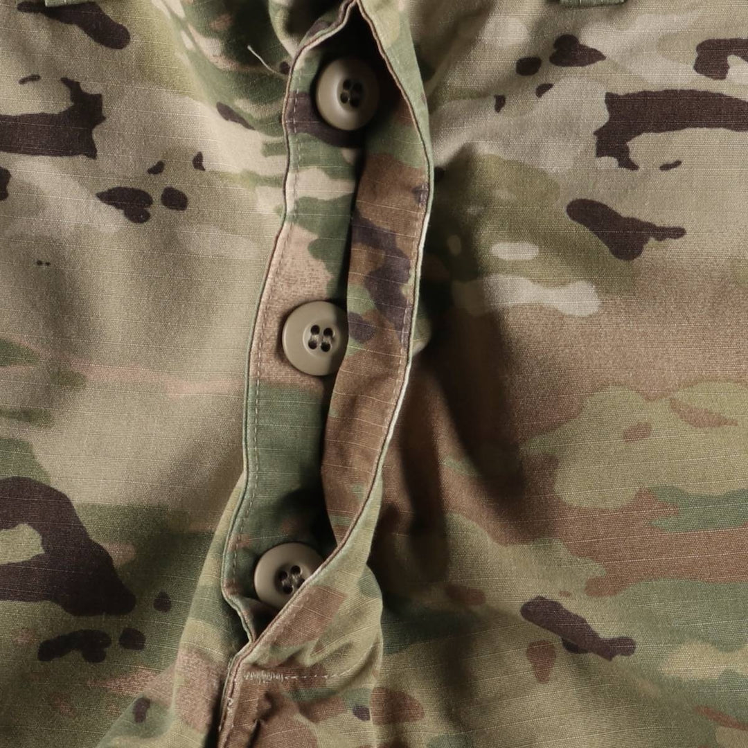 Genuine US military camouflage pattern multicam camo ripstop military cargo pants combat pants made in USA MEDIUM-REGULAR Nylon Khaki type Vintage Second Hand