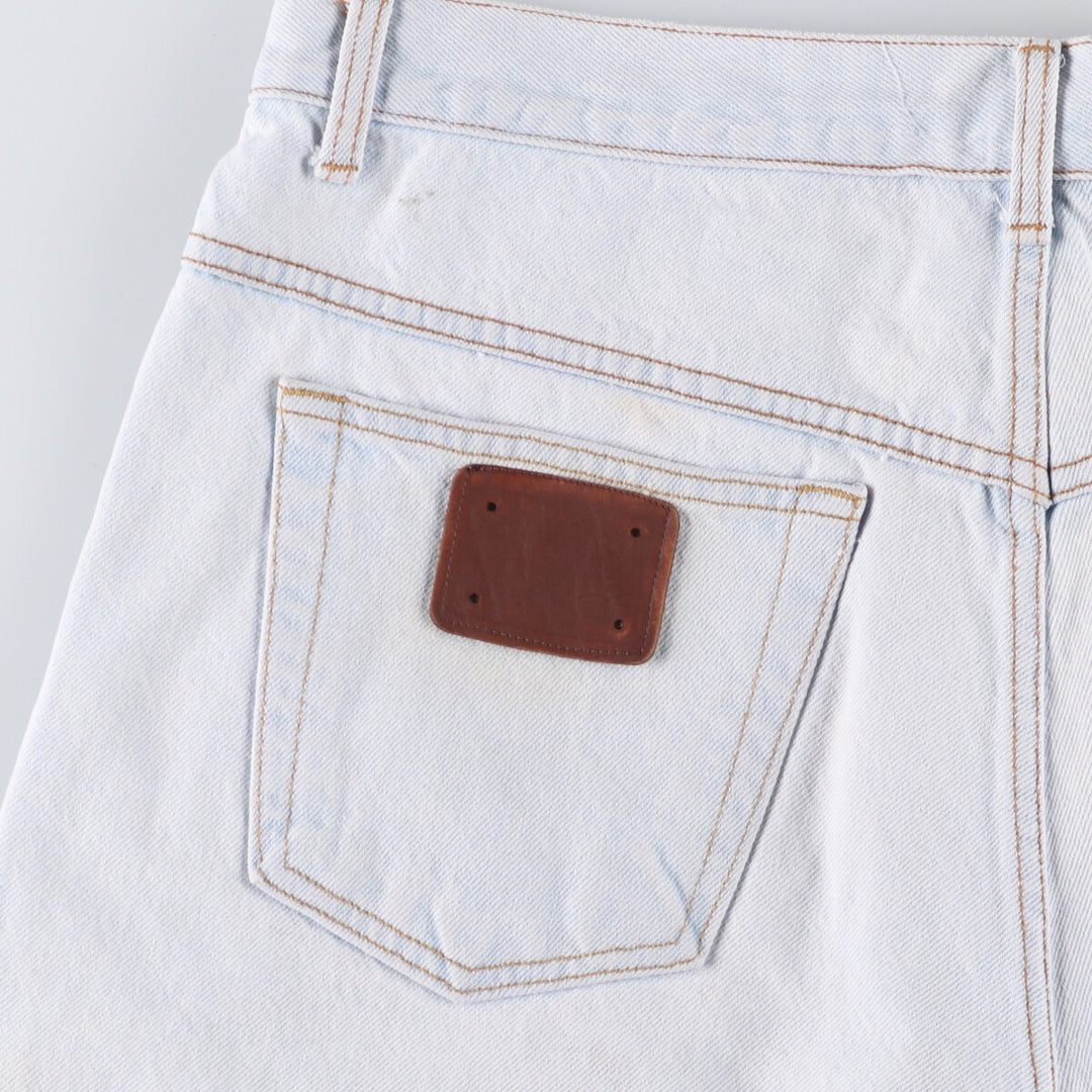 90'S Guess Jeans Georges Marciano denim shorts, men's size 36, made in the USA. cotton blue type Vintage Second Hand