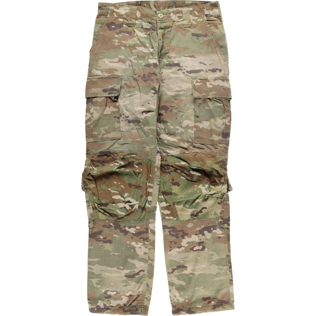Authentic US military Multicam Camo Ripstop Military Cargo Pants, Medium-Regular, Made in USA Nylon Khaki type Vintage Second Hand