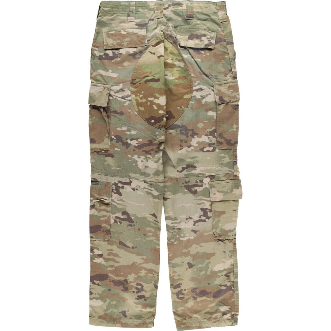 Authentic US military Multicam Camo Ripstop Military Cargo Pants, Medium-Regular, Made in USA Nylon Khaki type Vintage Second Hand