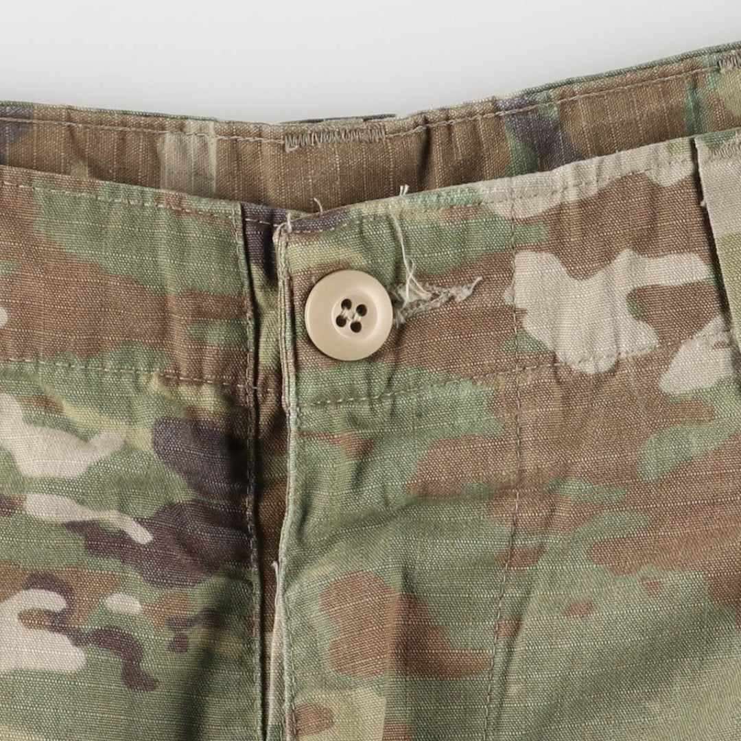 Authentic US military Multicam Camo Ripstop Military Cargo Pants, Medium-Regular, Made in USA Nylon Khaki type Vintage Second Hand