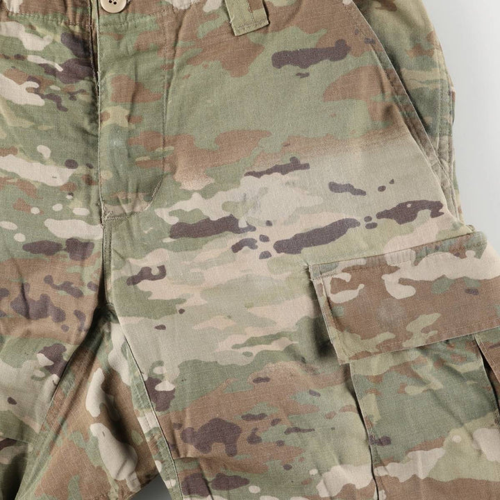 Authentic US military Multicam Camo Ripstop Military Cargo Pants, Medium-Regular, Made in USA Nylon Khaki type Vintage Second Hand