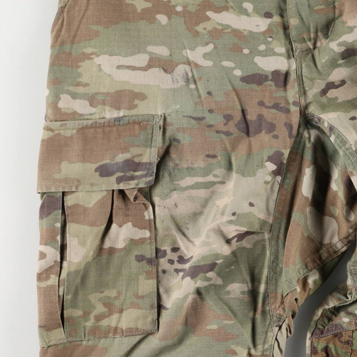 Authentic US military Multicam Camo Ripstop Military Cargo Pants, Medium-Regular, Made in USA Nylon Khaki type Vintage Second Hand