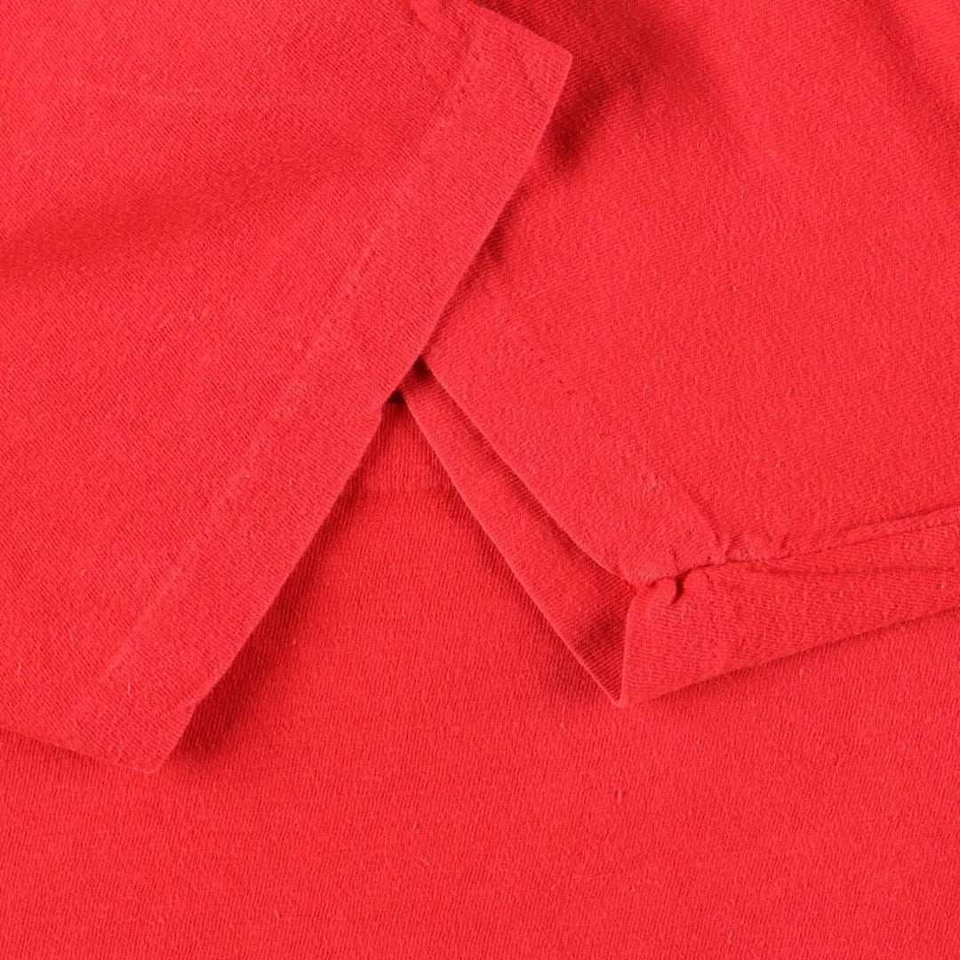 Vintage 90'S STEDMAN HI CRU Printed T-Shirt, Made in USA, Men's Size L cotton red type Vintage Second Hand