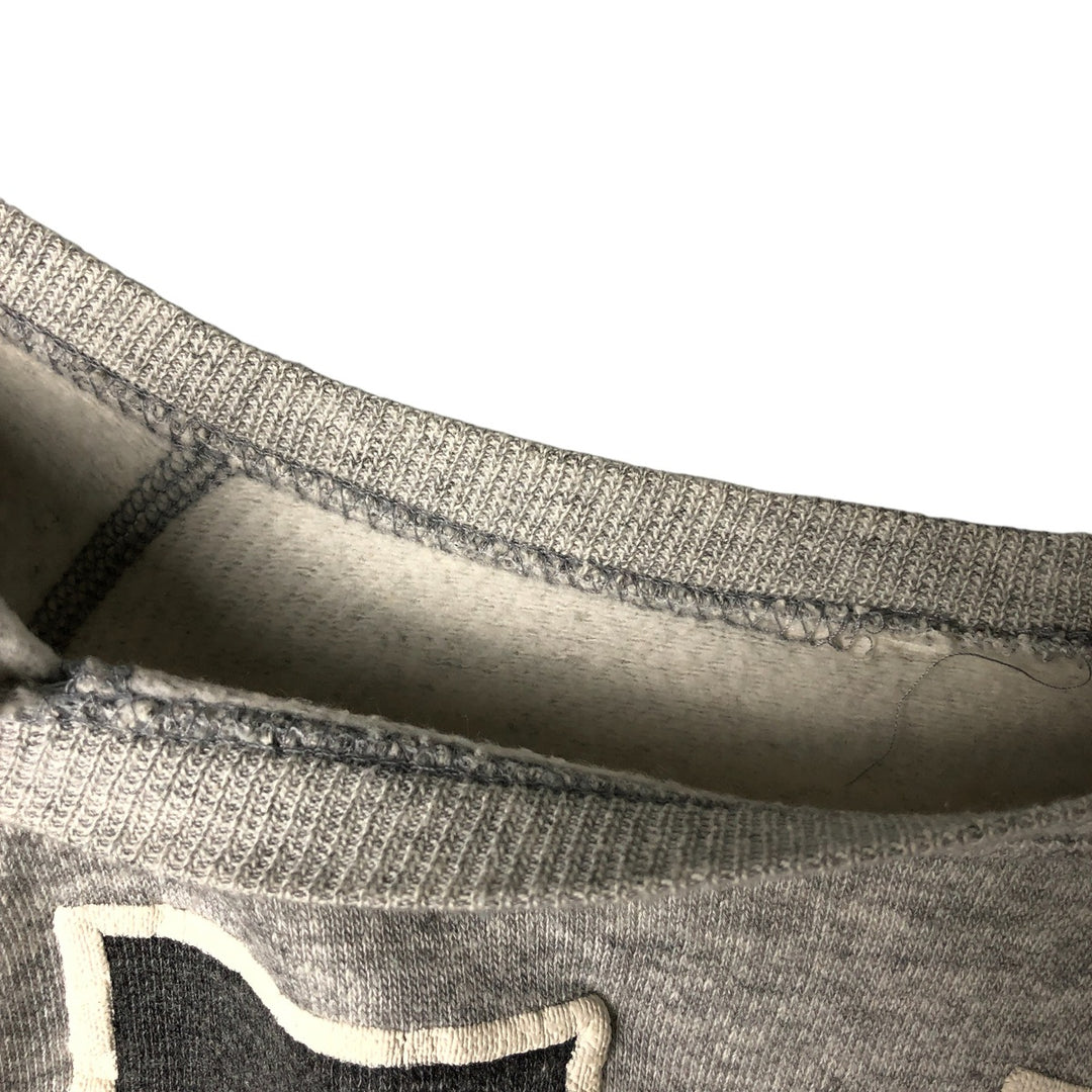 Men's college sweatshirt (size L) unclear gray type Vintage Second Hand