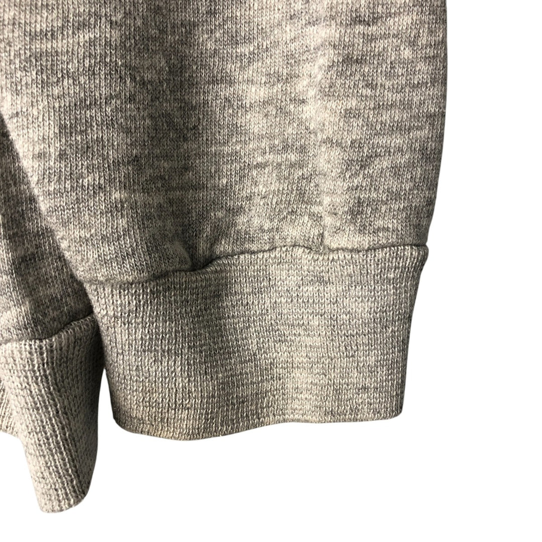 Men's college sweatshirt (size L) unclear gray type Vintage Second Hand