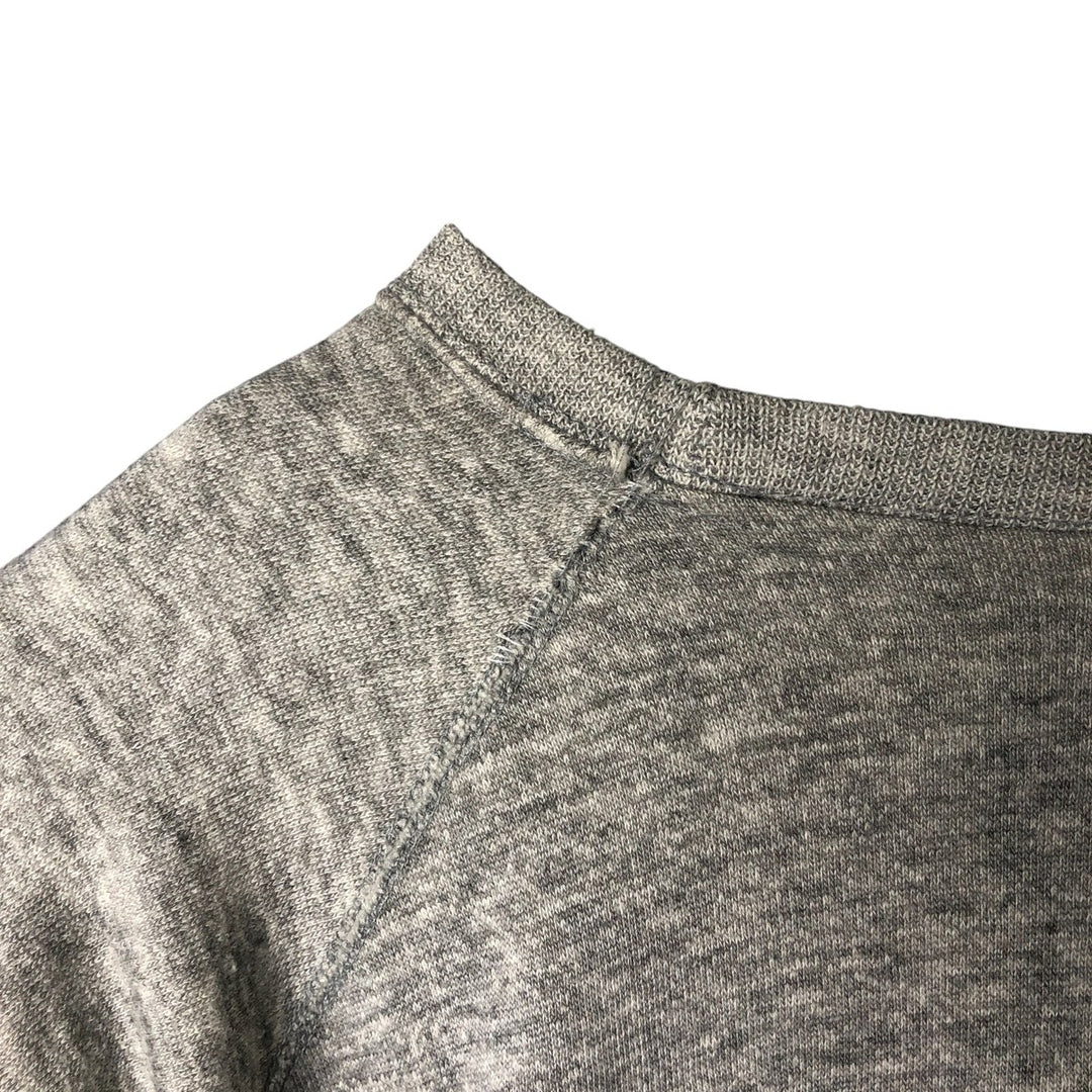 Men's college sweatshirt (size L) unclear gray type Vintage Second Hand