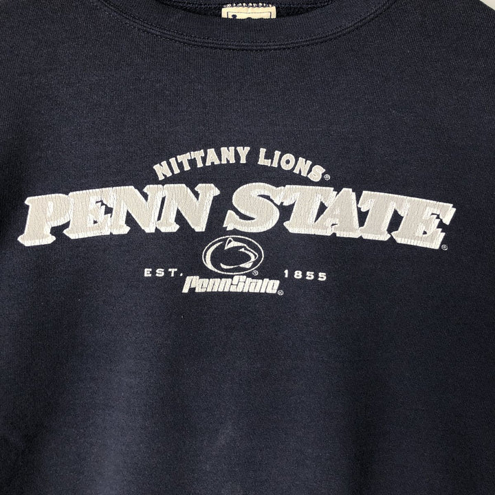 Vintage 1990'S Lee Pennsylvania State University college sweatshirt, crew neck. unclear navy blue type Vintage Second Hand
