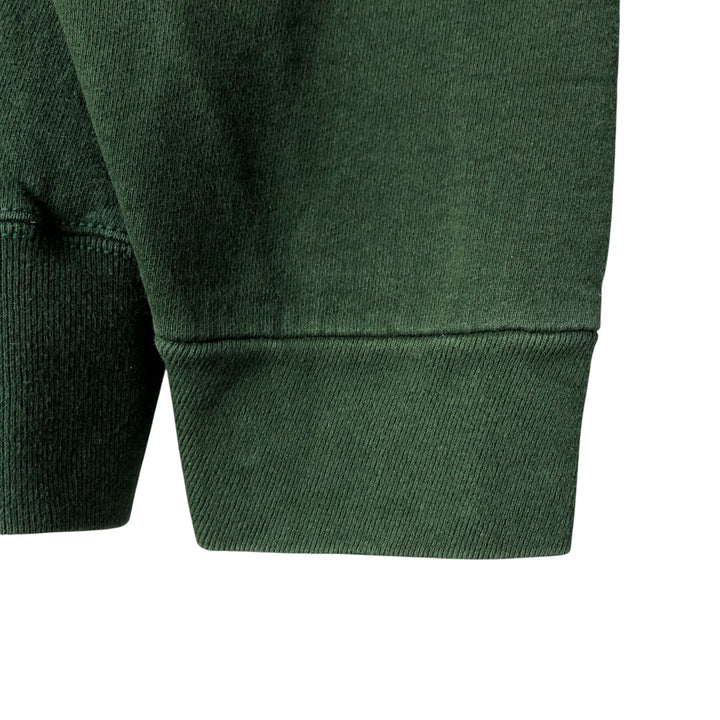 2000'S Fruit of the Loom Heavy Cotton College Sweatshirt, Men's Size XL cotton green type Vintage Second Hand