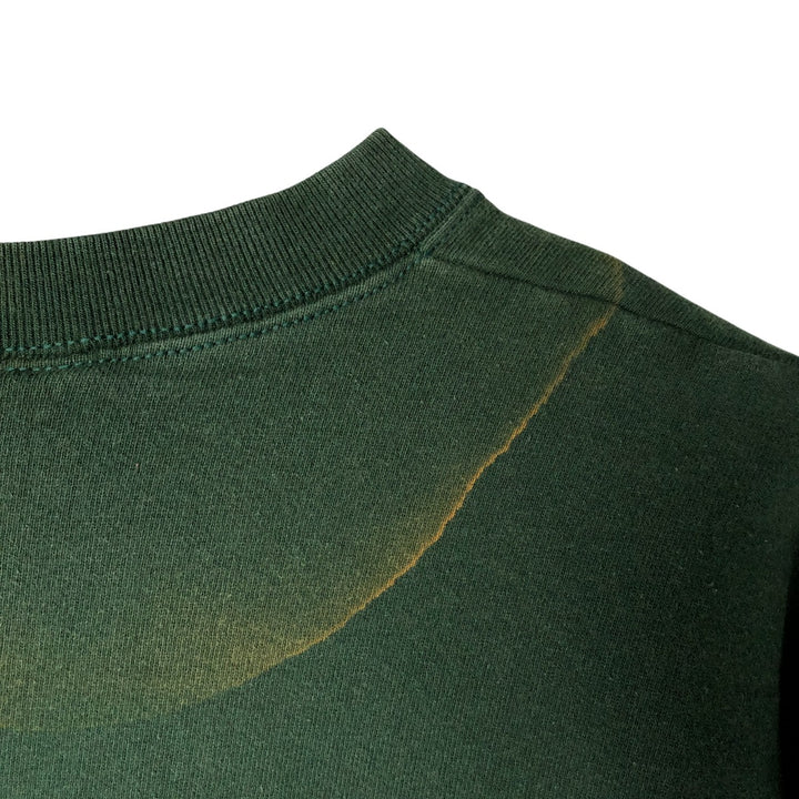 2000'S Fruit of the Loom Heavy Cotton College Sweatshirt, Men's Size XL cotton green type Vintage Second Hand