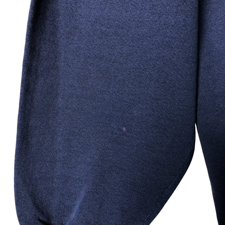 90'S Russell College Sweatshirt, Made in USA, Men's XXL, Vintage cotton navy blue type Vintage Second Hand