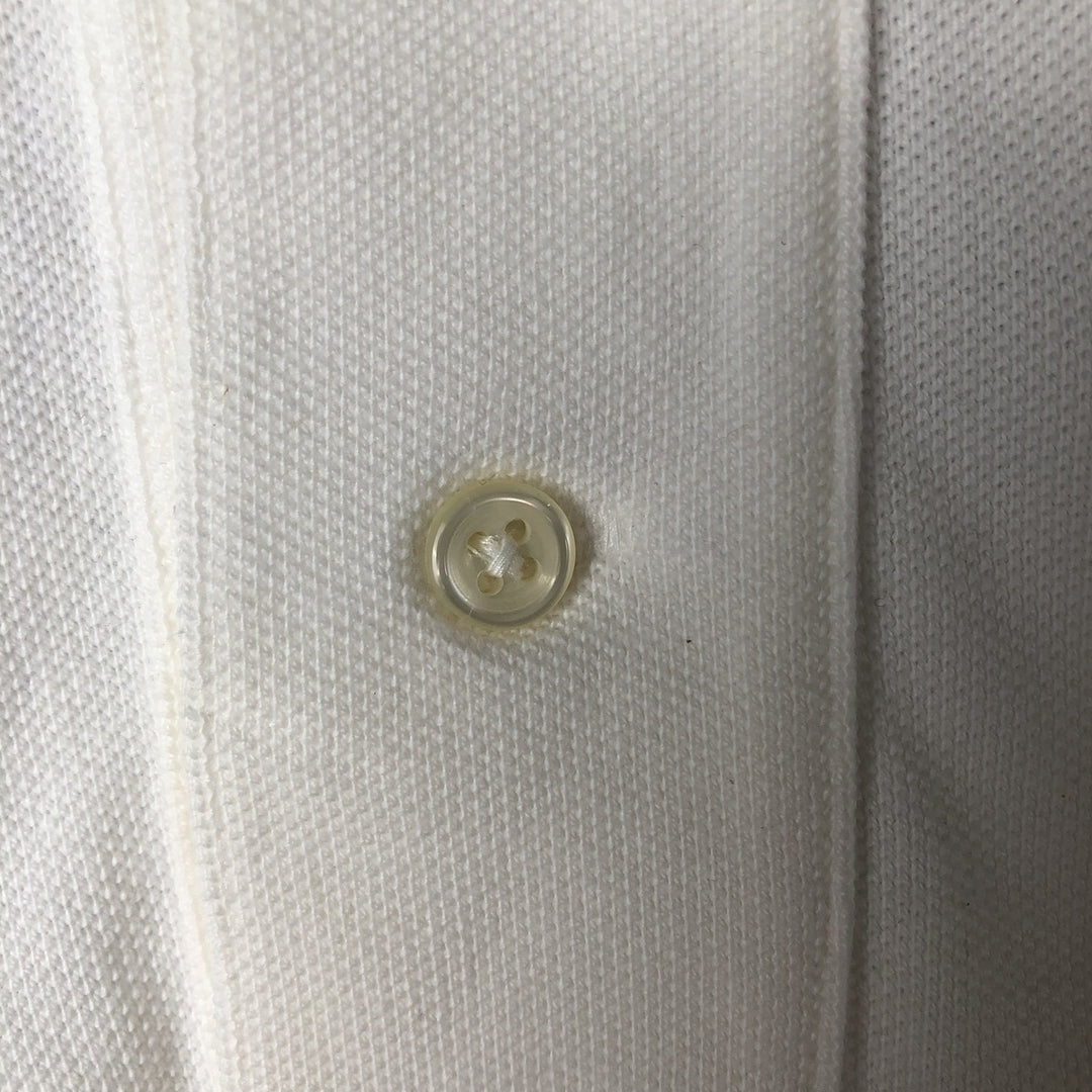 Ralph Lauren POLO by Ralph Lauren Big Pony Vancouver 2010 Olympics Short Sleeve Polo Shirt, Men's Size XL cotton pale white type Vintage Second Hand