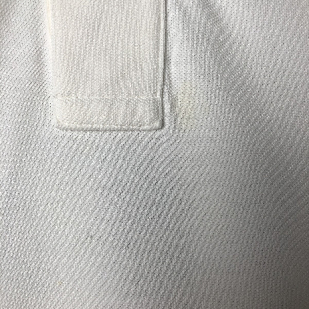 Ralph Lauren POLO by Ralph Lauren Big Pony Vancouver 2010 Olympics Short Sleeve Polo Shirt, Men's Size XL cotton pale white type Vintage Second Hand