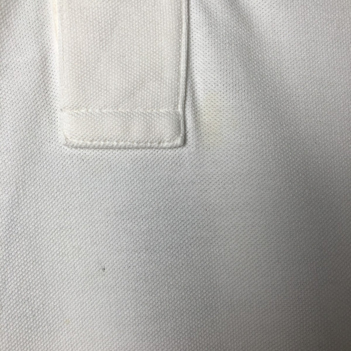 Ralph Lauren POLO by Ralph Lauren Big Pony Vancouver 2010 Olympics Short Sleeve Polo Shirt, Men's Size XL cotton pale white type Vintage Second Hand