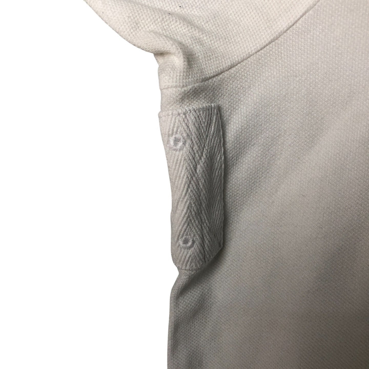 Ralph Lauren POLO RALPH LAUREN CUSTOM FIT Big Pony Short Sleeve Polo Shirt Men's XL cotton white type Vintage Second Hand