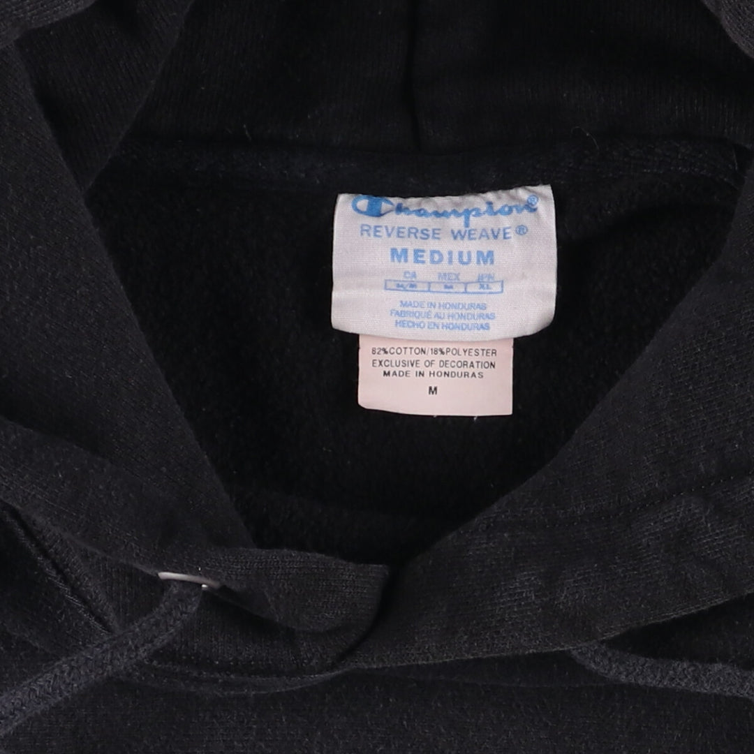 Champion REVERSE WEAVE Reverse Weave Sweat Pullover Hoodie Men's M cotton black type Vintage Second Hand