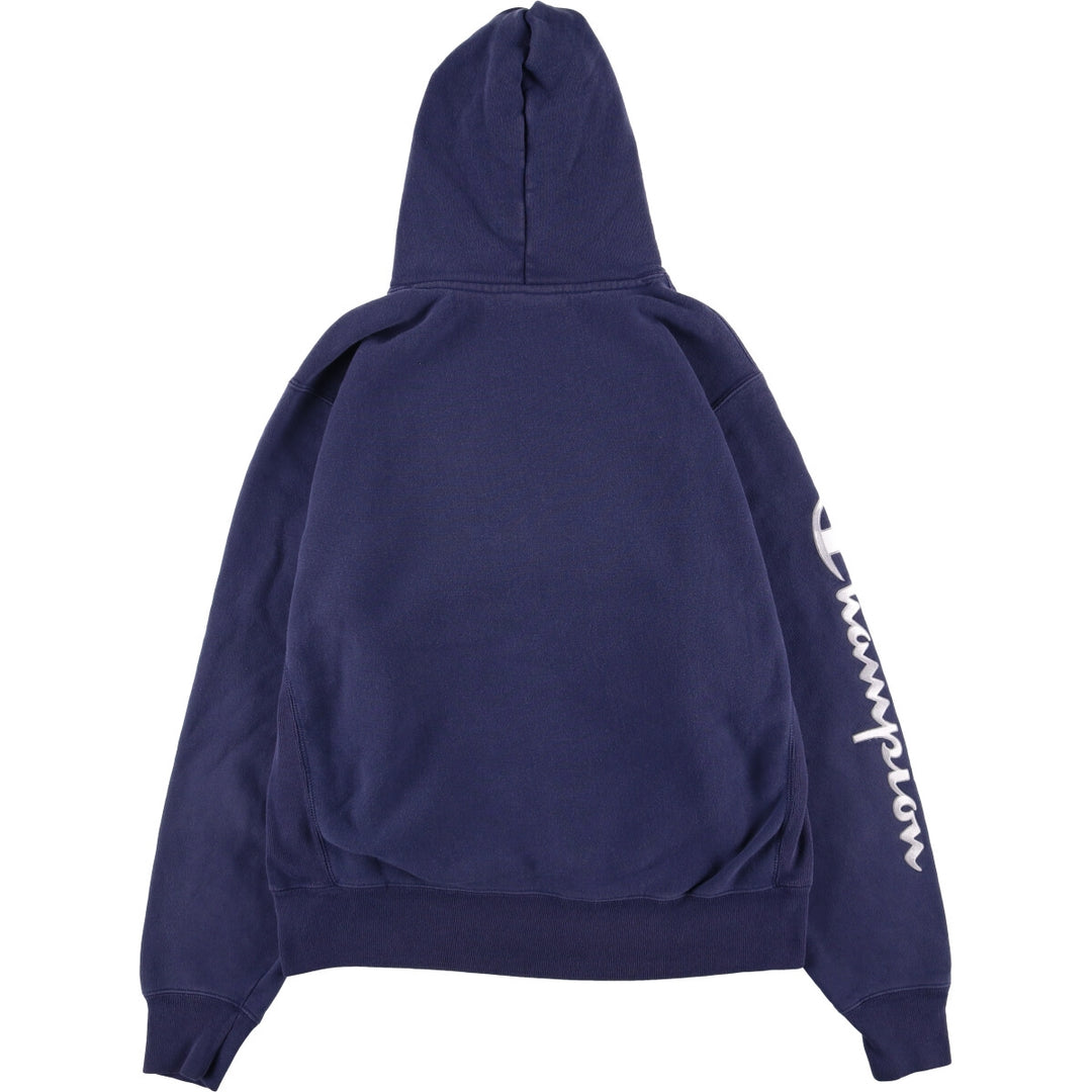 Champion REVERSE WEAVE Reverse Weave Sweat Pullover Hoodie Men's L size cotton navy blue type Vintage Second Hand