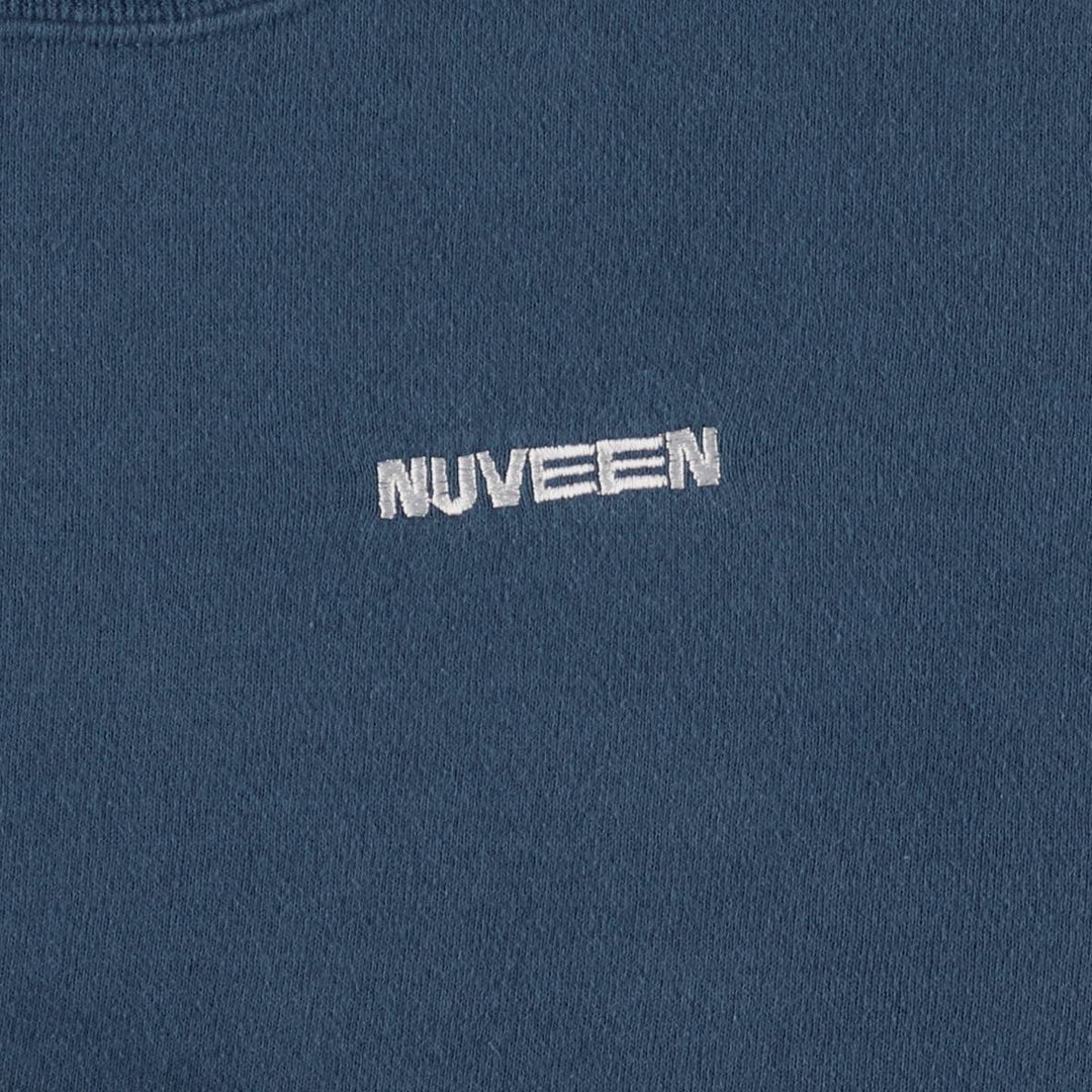 Vintage Lee Heavyweight One-Point Logo Sweatshirt from the 1990s, Made in USA, Men's Size L cotton blue type Vintage Second Hand