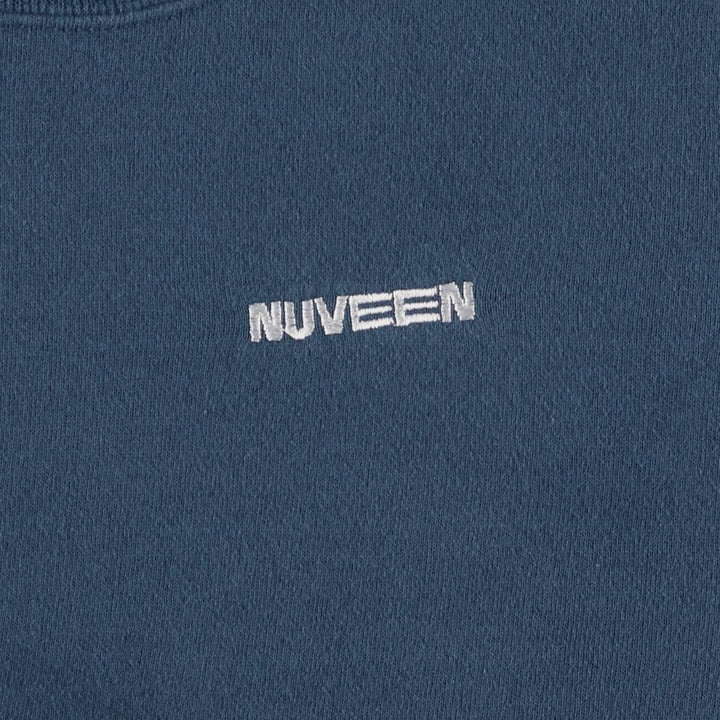 Vintage Lee Heavyweight One-Point Logo Sweatshirt from the 1990s, Made in USA, Men's Size L cotton blue type Vintage Second Hand