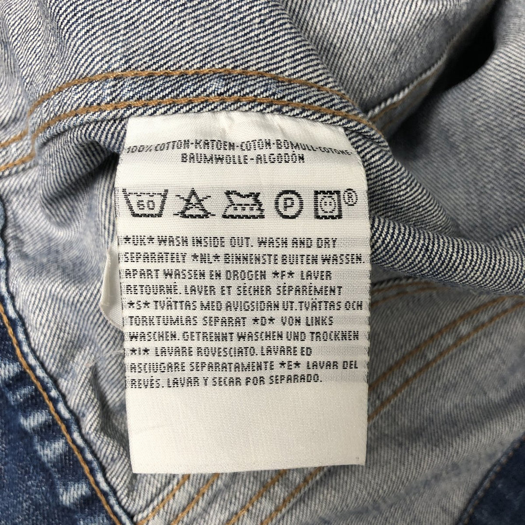 2000'S Levi's 70590 Euro Model Denim Jacket, Women's Size L cotton blue type Vintage Second Hand
