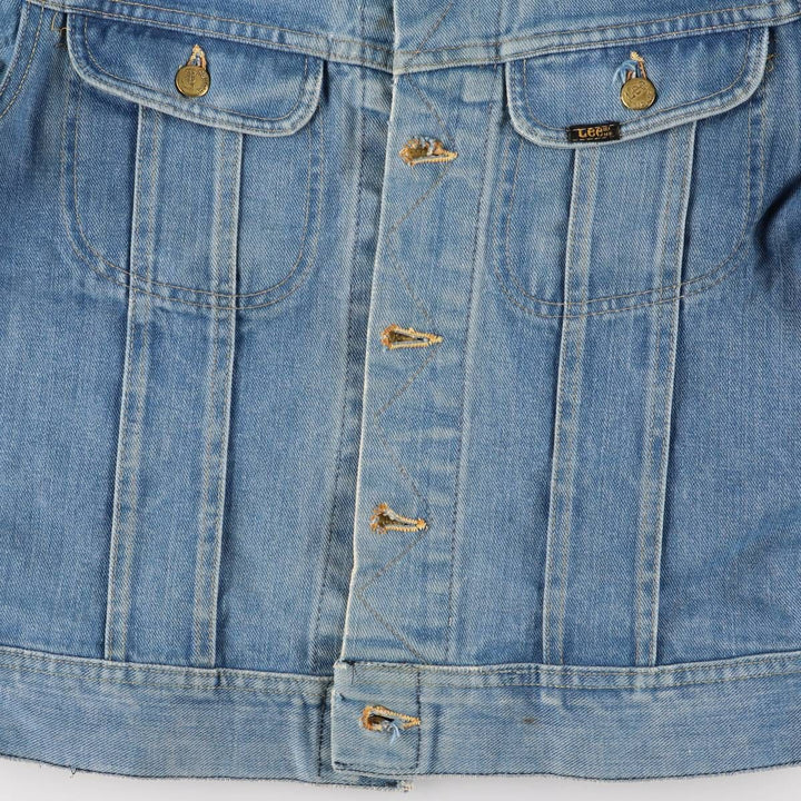 Lee RIDERS Riders Denim Jacket, Men's Size Small, Vintage unclear blue type Vintage Second Hand