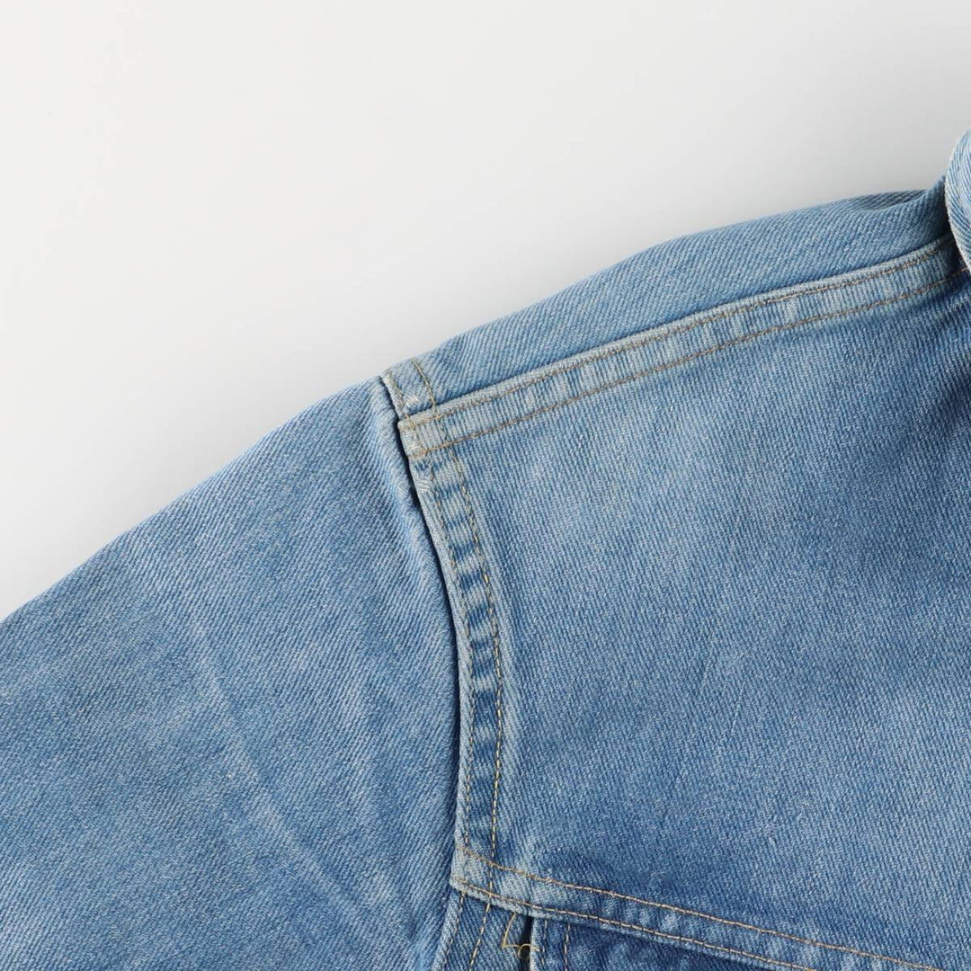 Lee RIDERS Riders Denim Jacket, Men's Size Small, Vintage unclear blue type Vintage Second Hand