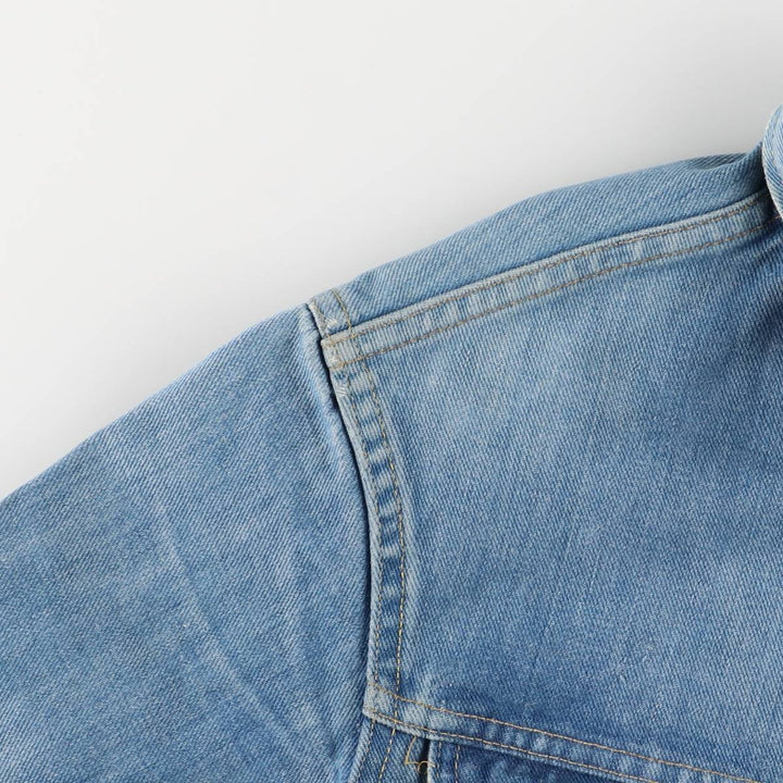 Lee RIDERS Riders Denim Jacket, Men's Size Small, Vintage unclear blue type Vintage Second Hand