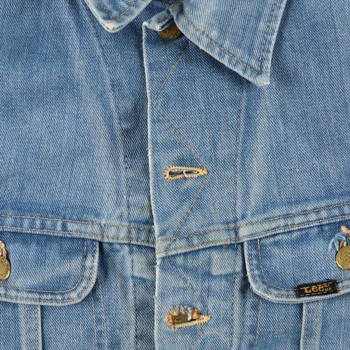 Lee RIDERS Riders Denim Jacket, Men's Size Small, Vintage unclear blue type Vintage Second Hand