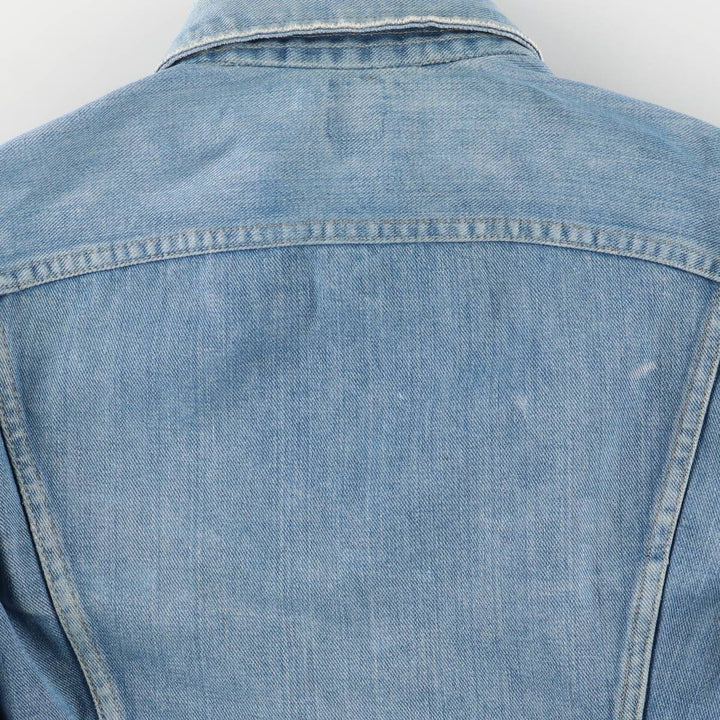 Lee RIDERS Riders Denim Jacket, Men's Size Small, Vintage unclear blue type Vintage Second Hand