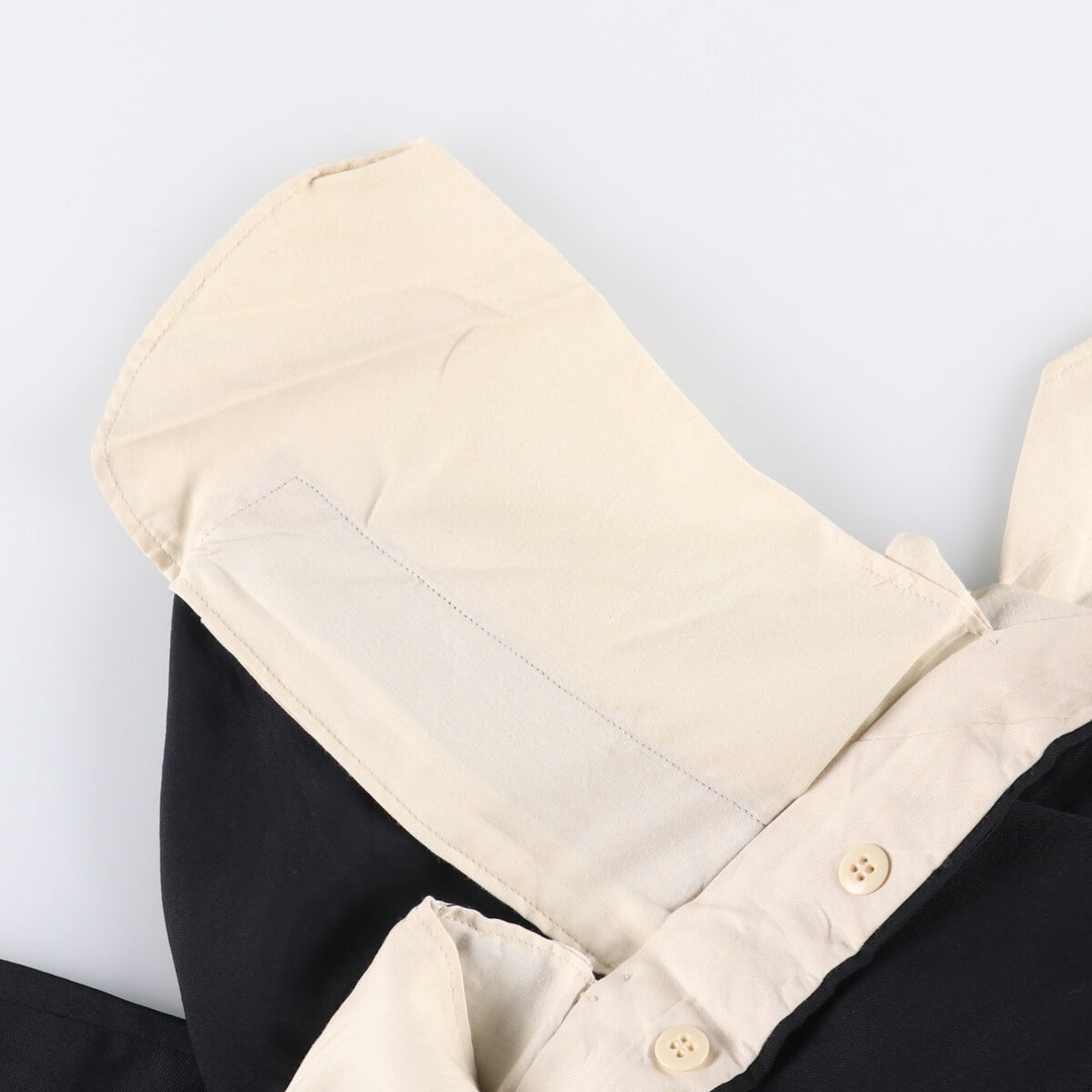 Bachrach Three-Tuck Slacks, Made in USA, Men's, Size W35 unclear black type Vintage Second Hand