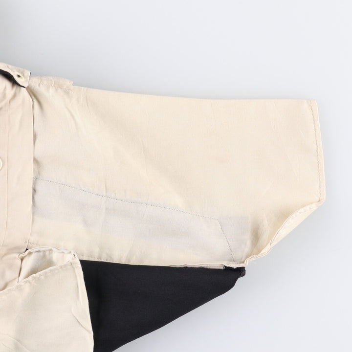 Bachrach Three-Tuck Slacks, Made in USA, Men's, Size W35 unclear black type Vintage Second Hand